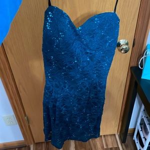 Sweetheart neckline prom or homecoming dance dress